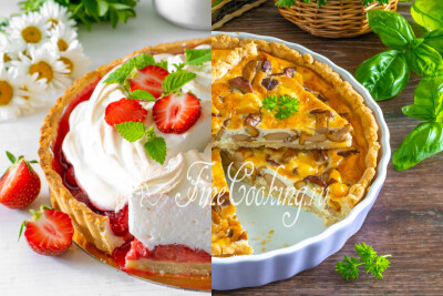 Сладкая и несладкая выпечка — теперь отдельно