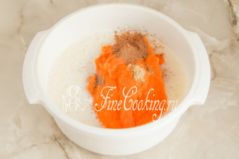 Американский тыквенный пирог (Pumpkin pie). Шаг 8