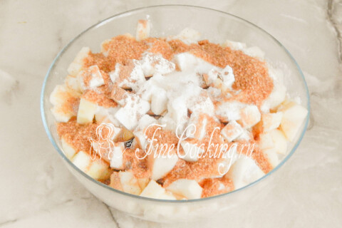 Американский яблочный пирог (American apple pie). Шаг 9