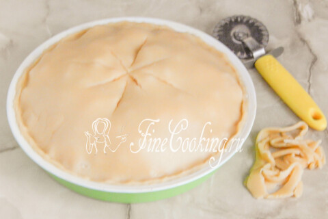 Американский яблочный пирог (American apple pie). Шаг 16