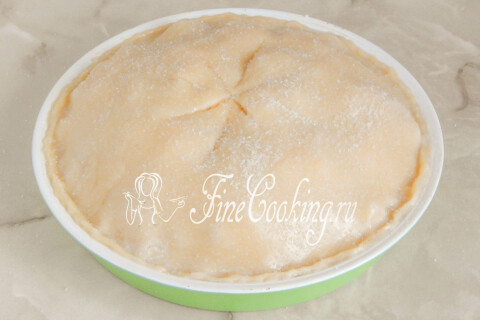 Американский яблочный пирог (American apple pie). Шаг 17
