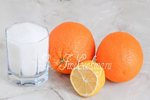 Апельсиновый джем в домашних условиях. Шаг 1