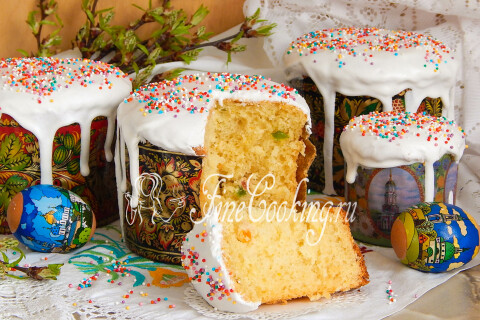 Готовое блюдо: Бабушкины куличи