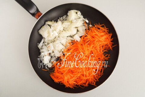 Баклажаны, фаршированные овощами, на зиму. Шаг 6