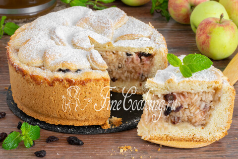 Готовое блюдо: Берлинский яблочный пирог (Berliner Apfelkuchen)