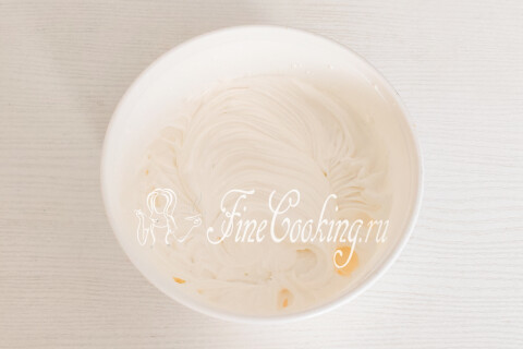 Блинный торт Роза со сливочным кремом. Шаг 10