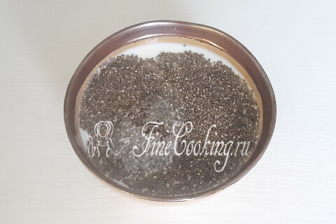 Чиа-пудинг с манго. Шаг 2