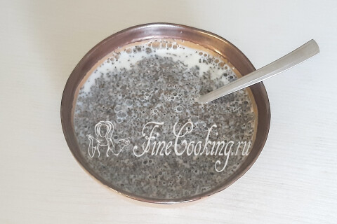 Чиа-пудинг с манго. Шаг 3