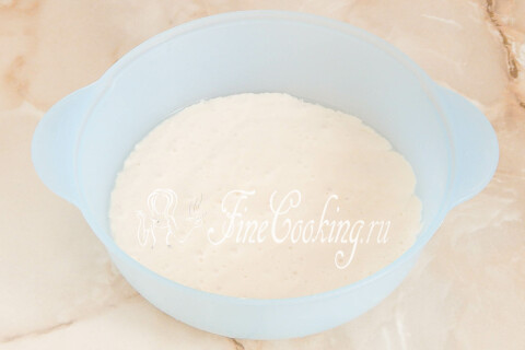Чиабатта на закваске. Шаг 2