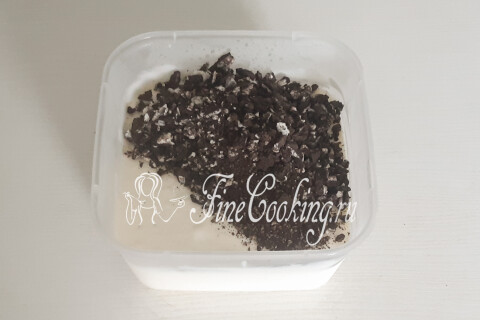 Домашнее мороженое Орео. Шаг 9