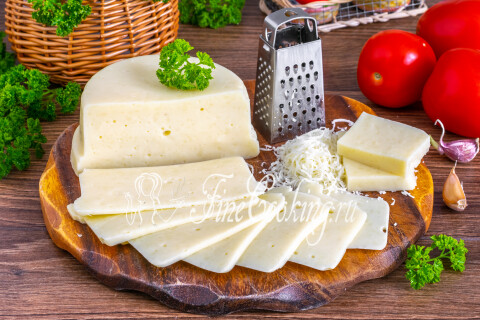Готовое блюдо: Домашний сыр из творога и молока