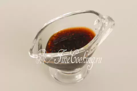 Фунчоза с курицей и овощами. Шаг 12
