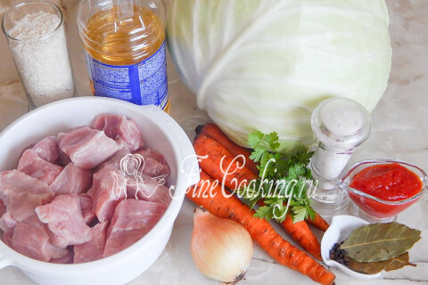 Голубцы с мясом и рисом. Шаг 1