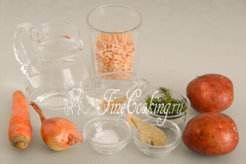 Гороховый суп без мяса (постный). Шаг 1