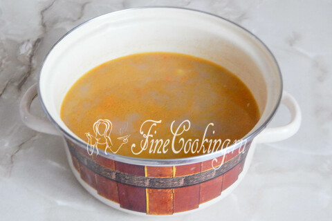 Гречневый суп с мясом. Шаг 9