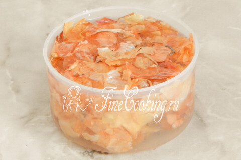 Грудинка в луковой шелухе. Шаг 2