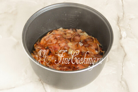 Грудинка в луковой шелухе. Шаг 3