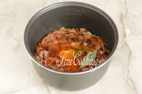 Грудинка в луковой шелухе. Шаг 4