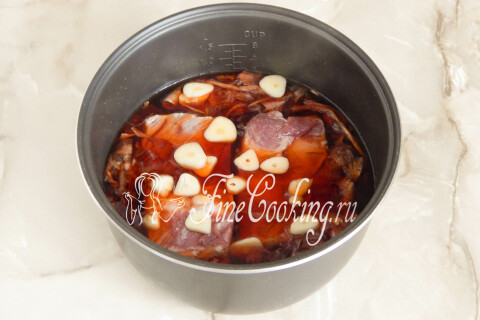 Грудинка в луковой шелухе. Шаг 5