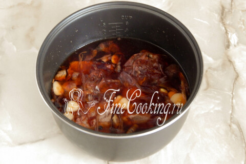 Грудинка в луковой шелухе. Шаг 6