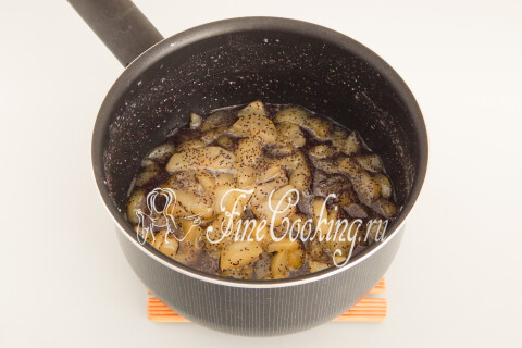 Грушевое варенье с маком и лимоном. Шаг 8