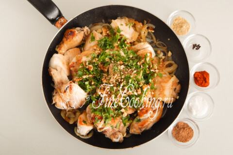 Гурули (курица по-гурийски). Шаг 9