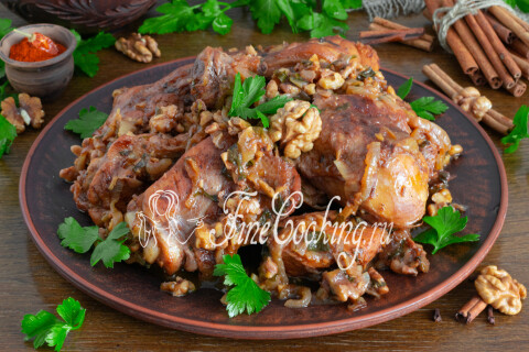 Готовое блюдо: Гурули (курица по-гурийски)