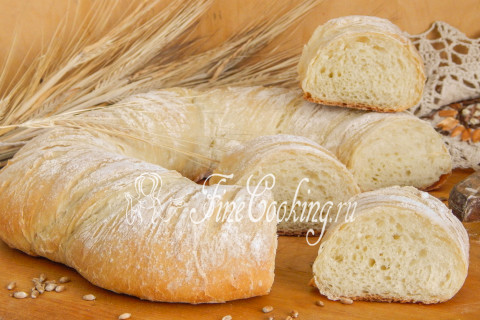 Хлеб-бублик Ciambella. Шаг 18