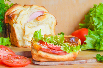Хлеб-бутерброд