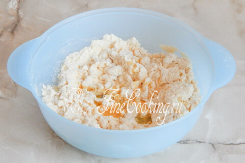 Хлеб из кукурузной муки. Шаг 4