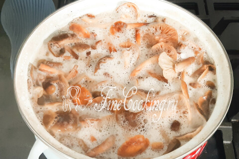 Икра из опят через мясорубку на зиму . Шаг 4