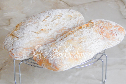 Итальянский хлеб чиабатта. Шаг 15