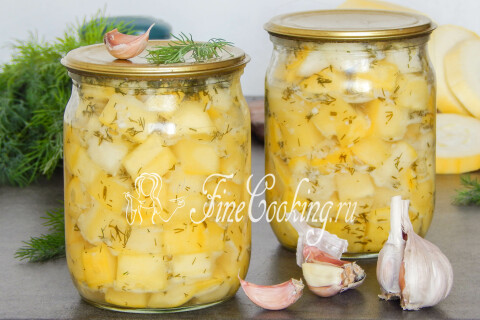 Готовое блюдо: Кабачки как грибы на зиму