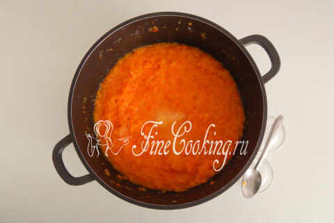 Кабачковая икра через мясорубку на зиму. Шаг 6