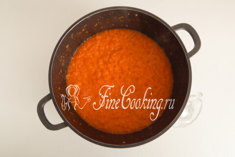 Кабачковая икра через мясорубку на зиму. Шаг 8