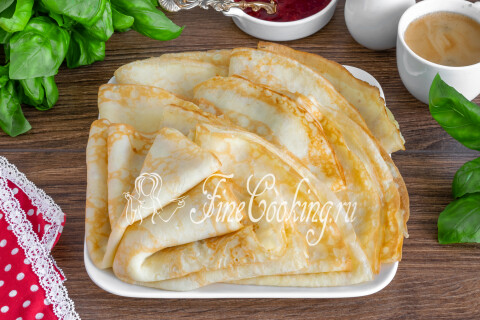 Готовое блюдо: Кабачковые блинчики