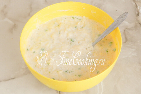 Кабачковый торт с помидорами. Шаг 6