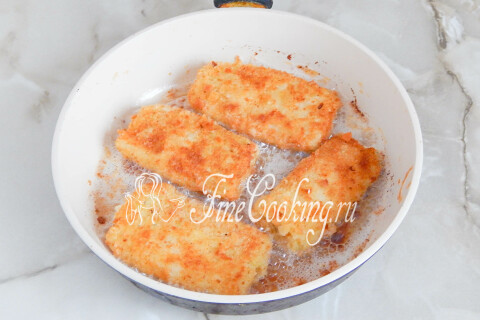 Капустные шницели с сыром. Шаг 12