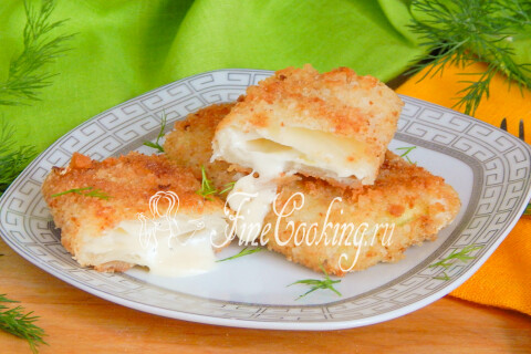 Готовое блюдо: Капустные шницели с сыром