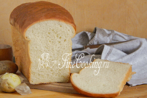 Готовое блюдо: Картофельный хлеб
