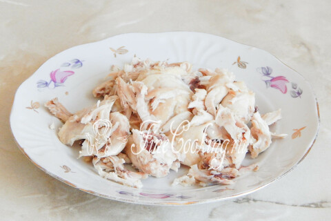 Картофельный суп с курицей. Шаг 8
