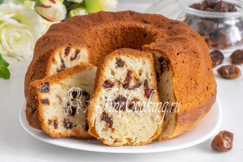 Готовое блюдо: Кекс с финиками