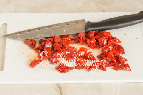 Киш с красной рыбой и брокколи. Шаг 13