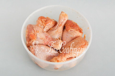 Куриные ножки в тесте. Шаг 3