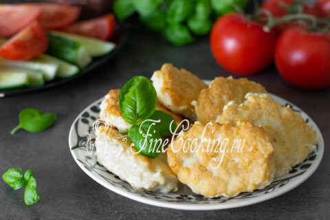 Готовое блюдо: Куриные оладьи