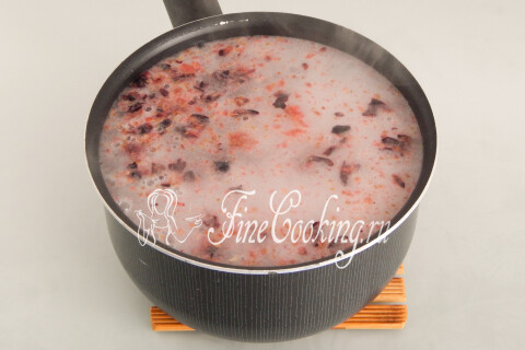 Квас из черной смородины. Шаг 5