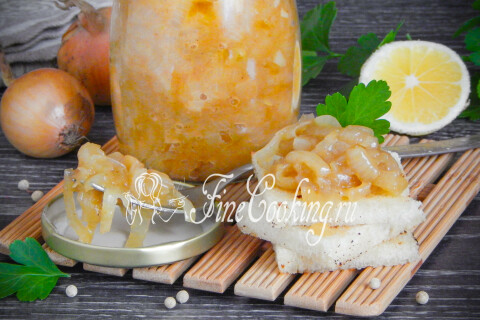 Готовое блюдо: Луковый конфитюр