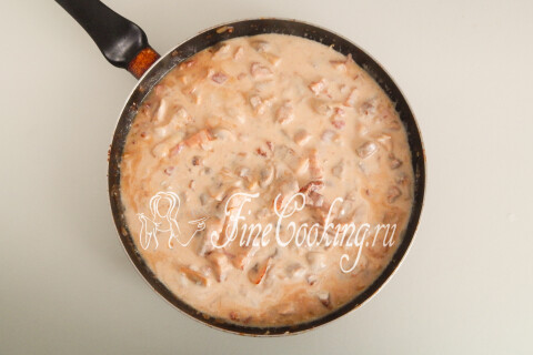 Мачанка (мочанка) с блинами. Шаг 22