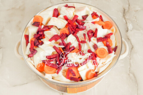 Маринованная капуста Пелюстка. Шаг 10