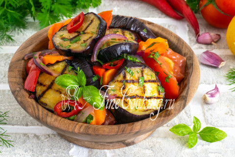 Готовое блюдо: Маринованные баклажаны
